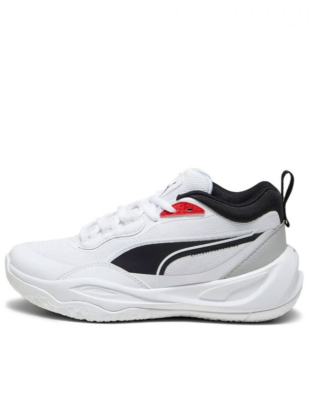 PUMA Playmaker Pro Mid Shoes White Jr - 379333-01 - 1