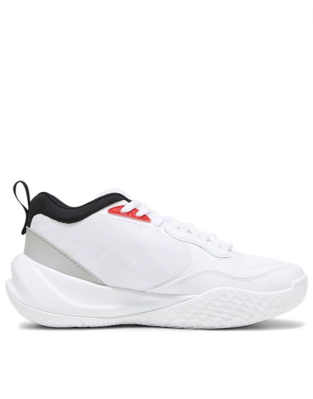 PUMA Playmaker Pro Mid Shoes White Jr - 379333-01 - 2