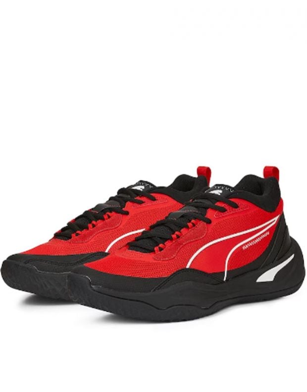 PUMA Playmaker Shoes Red/Black - 385841-02 - 3