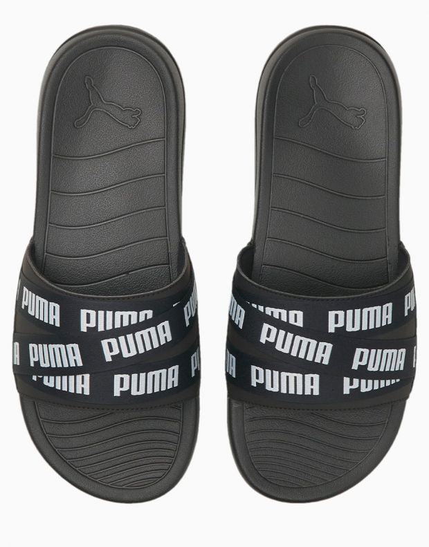 PUMA Popcat 20 Signature Slides Black - 384200-01 - 4