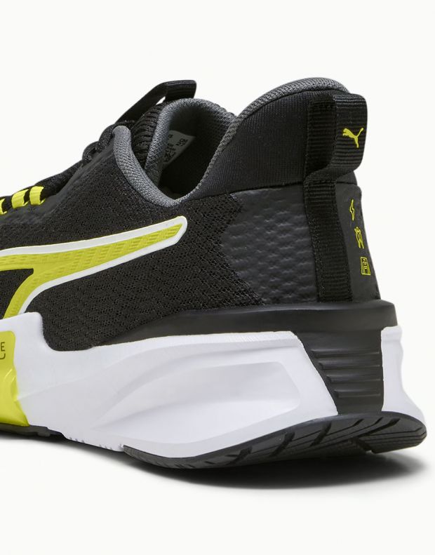PUMA Power Frame Training Shoes Black/Yellow - 377970-11 - 6