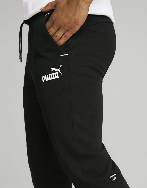 PUMA Power Sweatpants Black/White - 849853-01 - 4