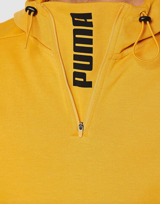 PUMA Rad/Cal Half Zip Hoodie Yellow - 589389-37 - 4