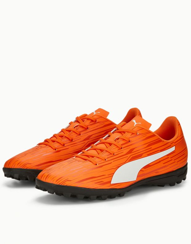 PUMA Rapido III Turf Training Football Shoes Orange - 106574-08 - 3