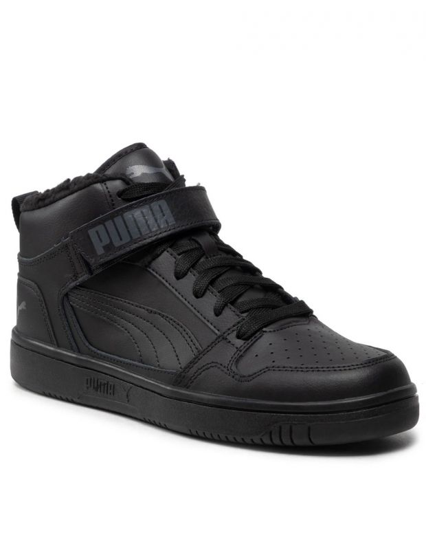 PUMA Rebound Mid Strap WTR Sneakers Black - 386376-01 - 2