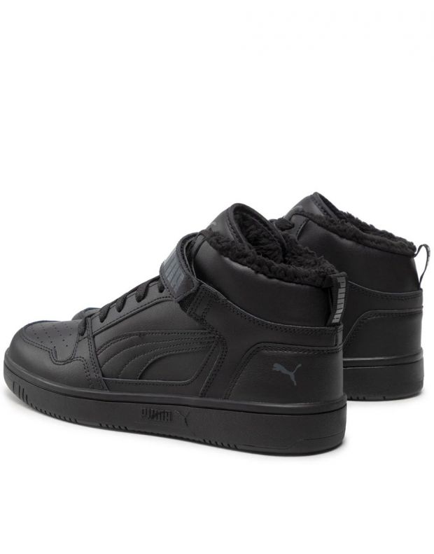 PUMA Rebound Mid Strap WTR Sneakers Black - 386376-01 - 3