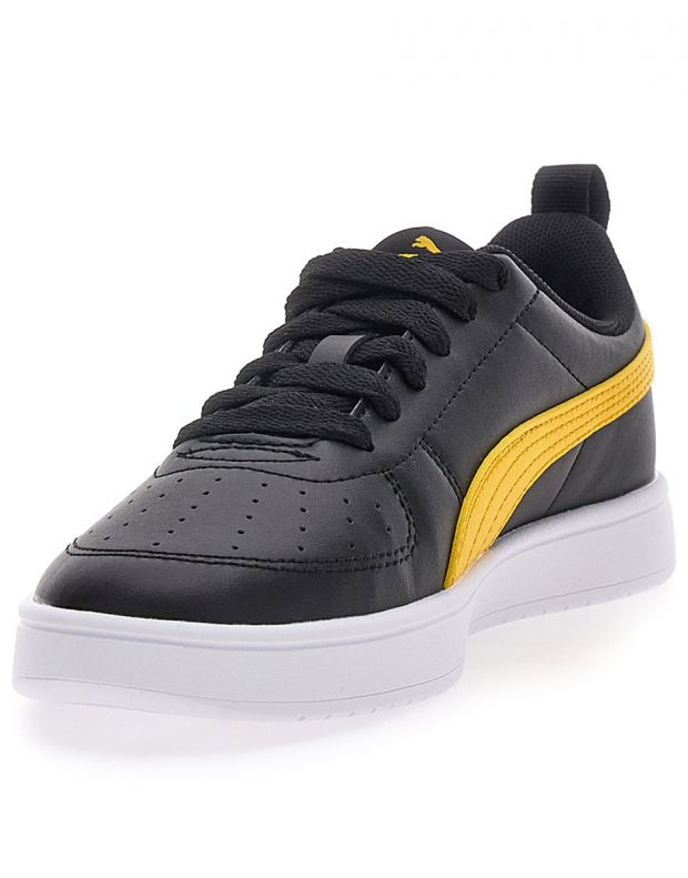 PUMA Rickie Shoes Black/Yellow - 384311-23 - 4