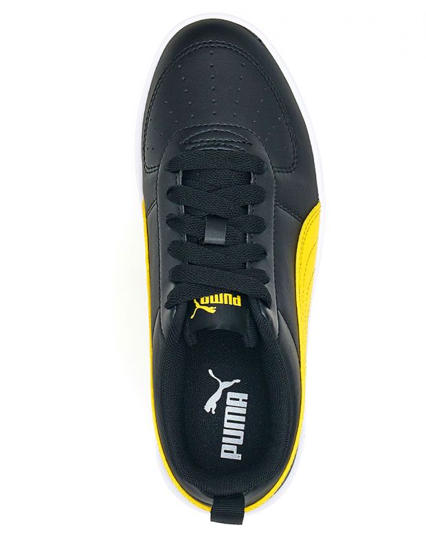 PUMA Rickie Shoes Black/Yellow - 384311-23 - 5