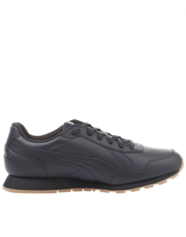 PUMA ST Runner Full Leather Shoes Black - 359130-08 - 2