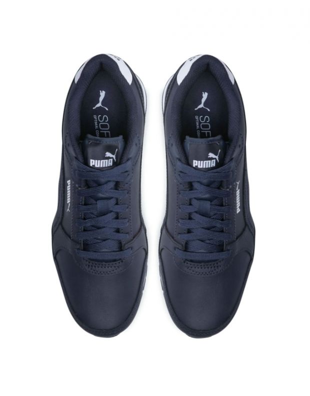 PUMA St Runner V3 Shoes Blue - 384855-03 - 4