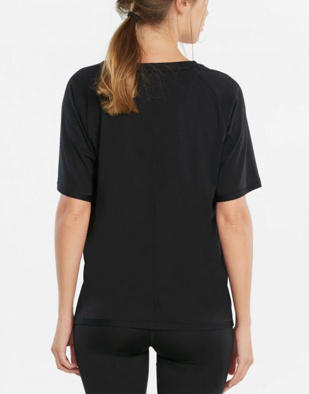 PUMA Studio Tri Blend Relaxed Fit T-Shirt Black - 521093-01 - 2