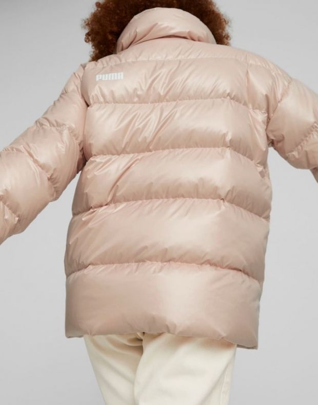 PUMA Style Down Shiny Puffer Jacket Pink - 849396-47 - 2
