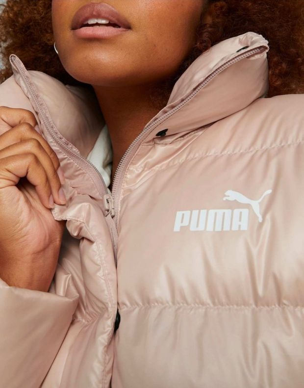 PUMA Style Down Shiny Puffer Jacket Pink - 849396-47 - 3
