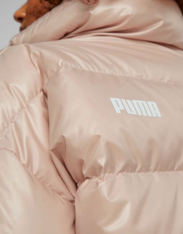 PUMA Style Down Shiny Puffer Jacket Pink - 849396-47 - 4