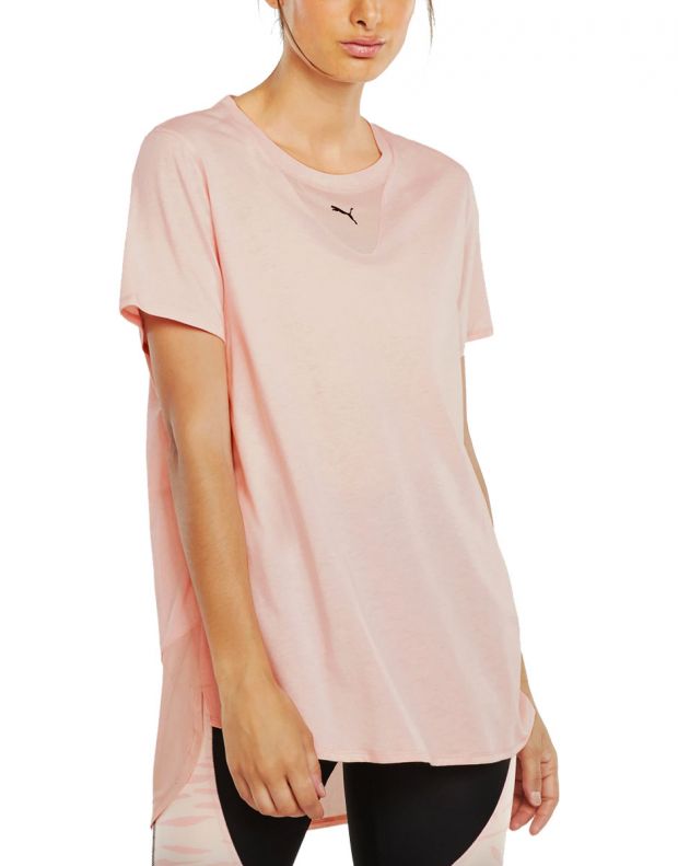 PUMA Train Mesh T-shirt Pink - 521032-36 - 1