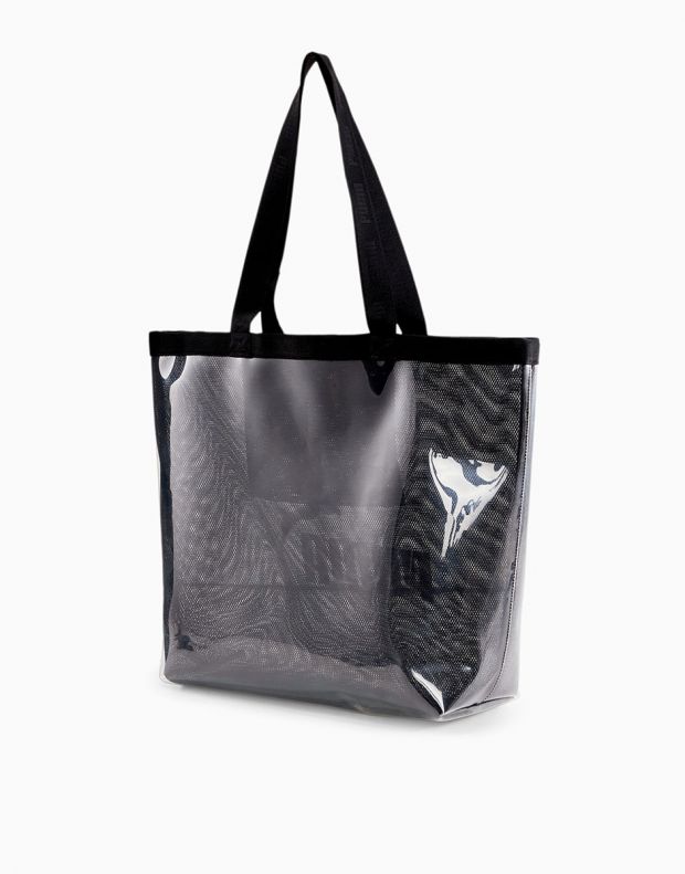 PUMA Transparent Shopper Bag Black - 078871-01 - 2