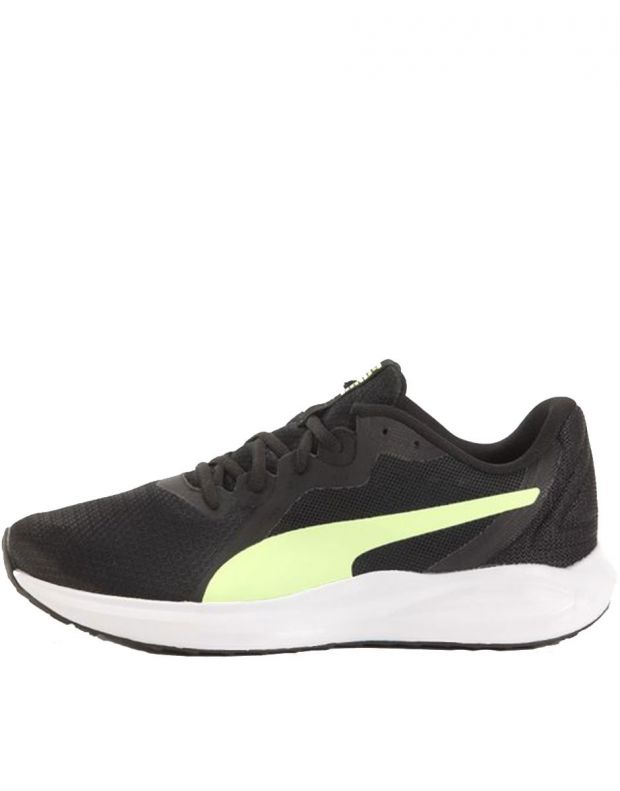 PUMA Twitch Runner Shoes Black/Lime - 376289-14 - 1