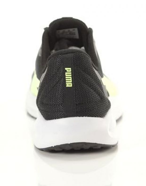 PUMA Twitch Runner Shoes Black/Lime - 376289-14 - 4