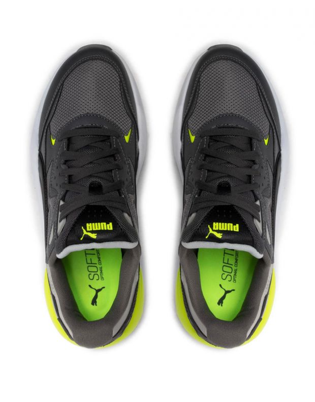 PUMA X-Ray Speed Shoes Black/Grey/Green - 384638-10 - 4