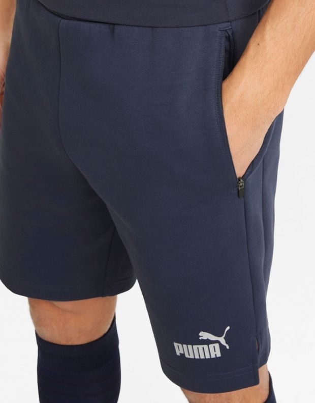 PUMA teamFINAL Casualsl Shorts Navy - 657387-06 - 3