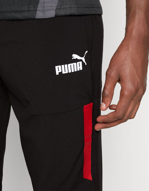 PUMA x AC Milan Pre-Match Woven Pants Black - 769277-01 - 3