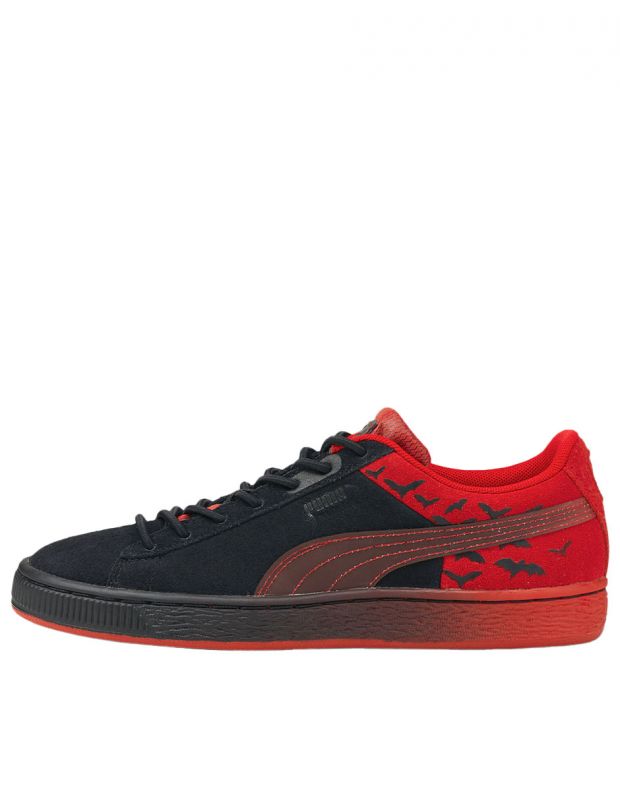 PUMA x Batman Suede Classic Shoes Black/Red W - 383086-01 - 1
