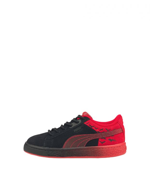 PUMA x Batman Classic Suede Shoes Black/Red Kids - 383088-01 - 1