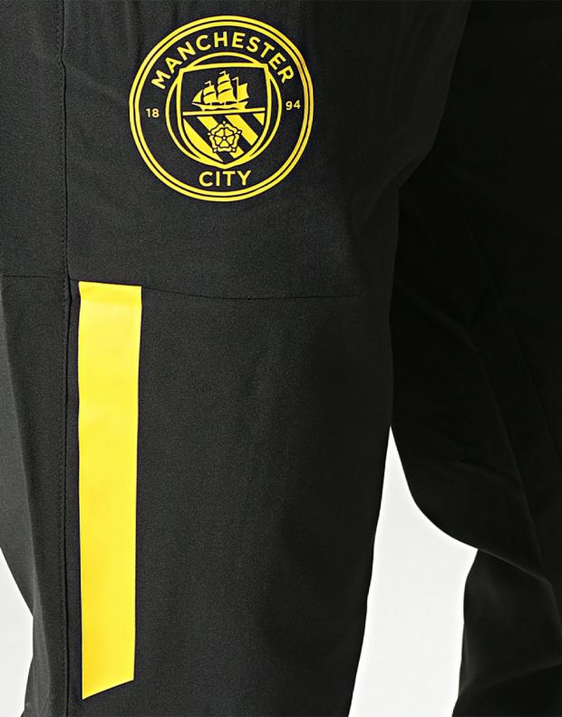 PUMA x Manchester City FC Woven Pants Black/Yellow - 769672-08 - 4