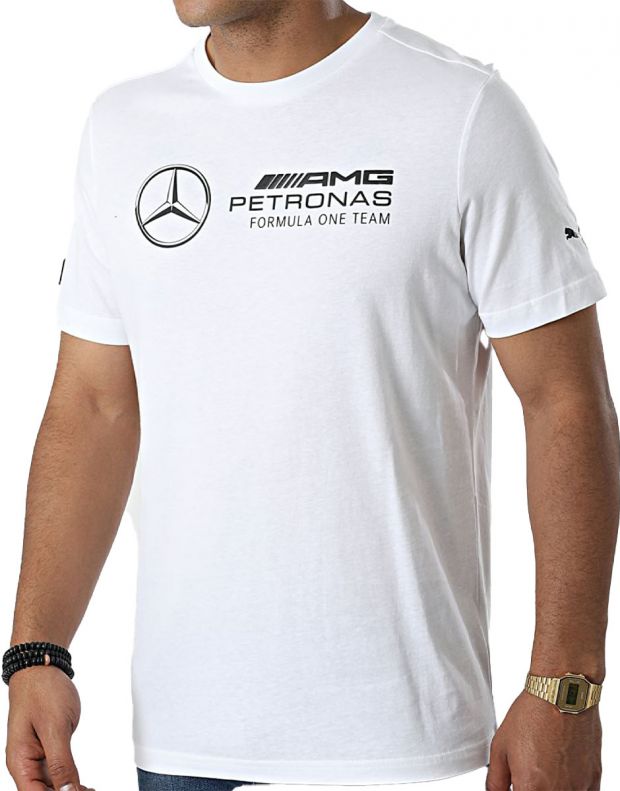 PUMA x Mercedes-AMG Petronas Formula One Tee White - 534917-03 - 1