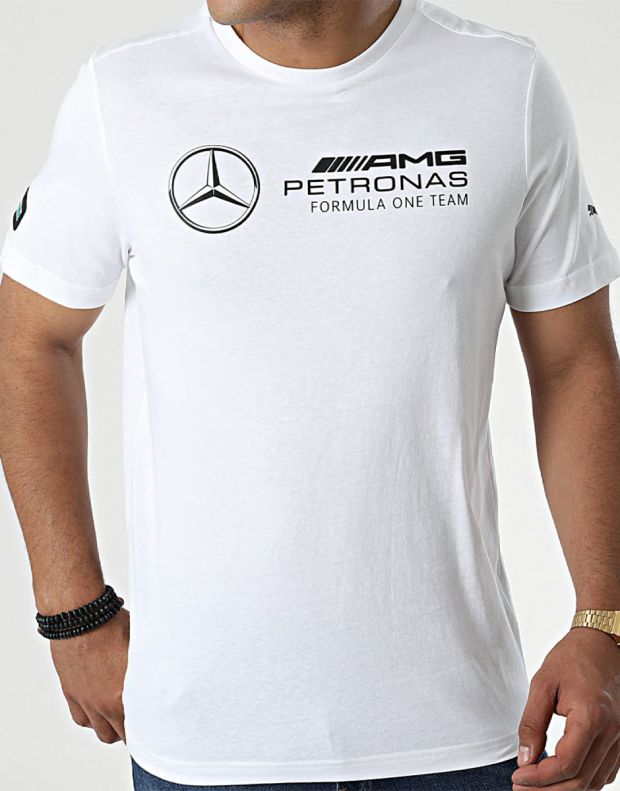 PUMA x Mercedes-AMG Petronas Formula One Tee White - 534917-03 - 3