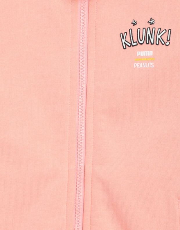 PUMA x Peanuts Kids' Track Jacket Pink - 599460-26 - 3