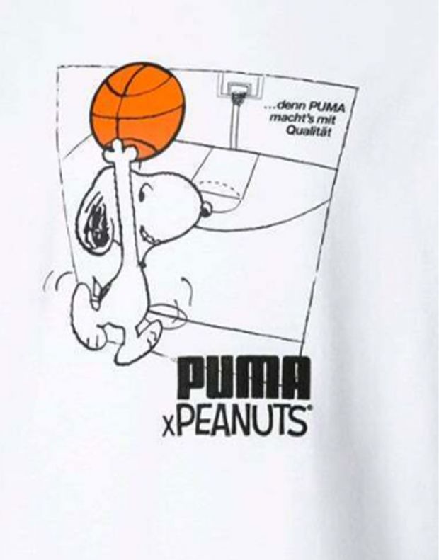 PUMA x Peanuts Tee White - 530616-02 - 3