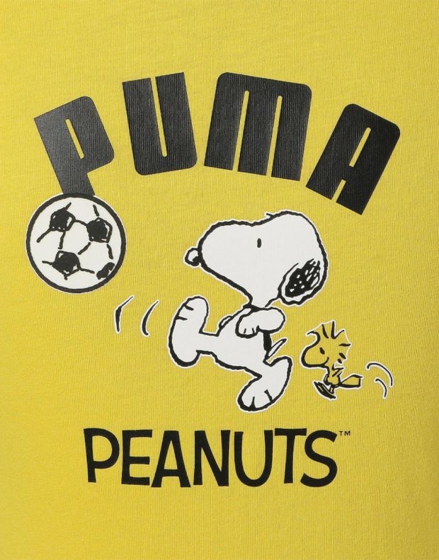 PUMA x Peanuts Hockey Tee Yellow - 531819-37 - 3