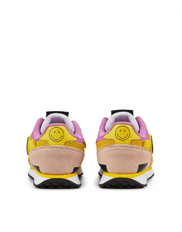 PUMA x Smiley World Future Rider Shoes Pink - 386136-02 - 6