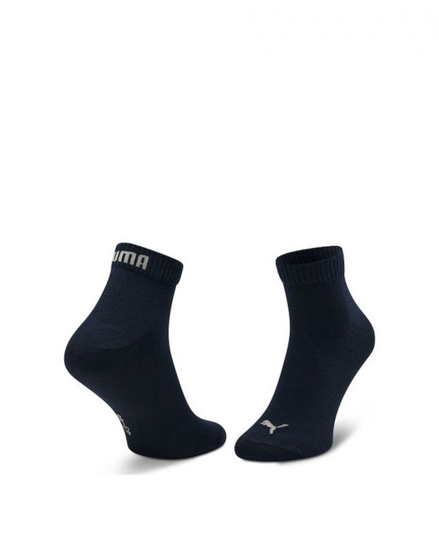 PUMA 3-pack Quarter Plain Socks NGB - 271080001-532 - 4
