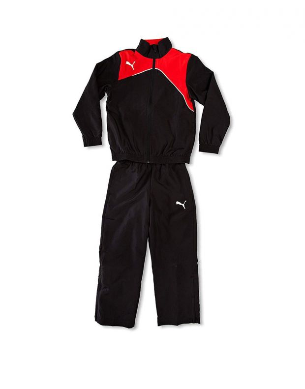 PUMA Boy BTS Woven Tracksuit Red - 654018-15 - 2