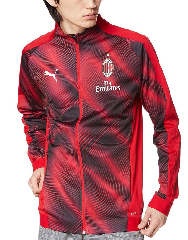 PUMA AC Milan Stadium Jacket Red - 755895-01 - 1