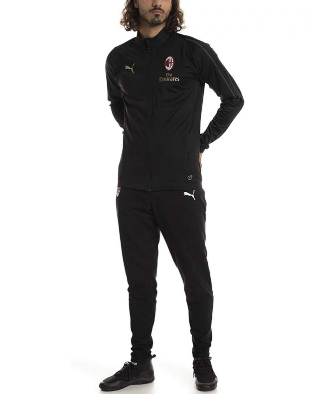 PUMA AC Milan Training Jacket Black - 754844-04 - 3