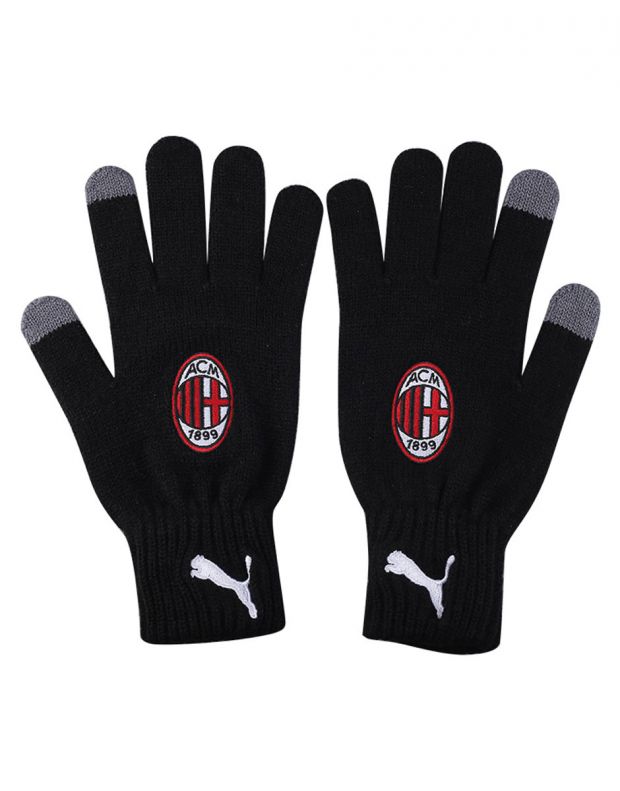 PUMA AC Milan Winter Wool Gloves Black - 041520-03 - 1