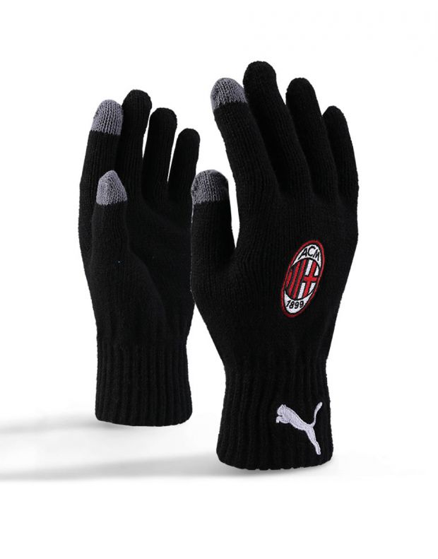 PUMA AC Milan Winter Wool Gloves Black - 041520-03 - 3