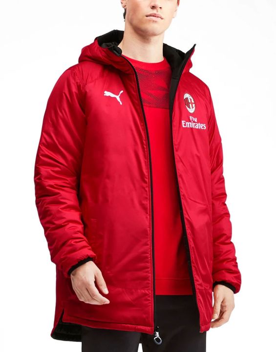 PUMA Ac Milan Reversible Bench Jacket Black - Якета ...