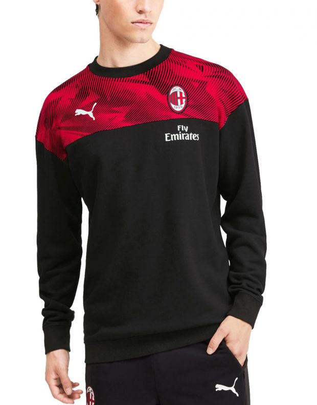 PUMA Ac Milan Sport Sweatshirt Black - 756153-03 - 1