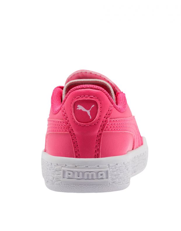 PUMA Basket Crush Glitter Hearts Pink - 369671-01 - 5