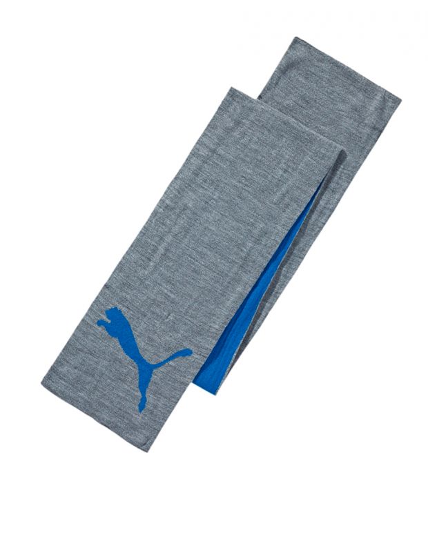 PUMA Big Knit Scarf Gray/Blue - 053076-02 - 1