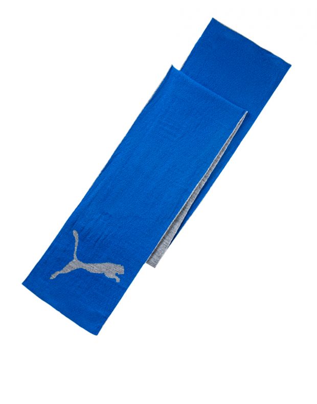 PUMA Big Knit Scarf Gray/Blue - 053076-02 - 2