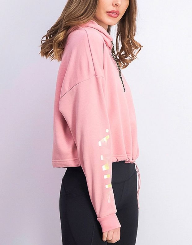PUMA Chase Cropped Hoodie Pink - 595935-14 - 2