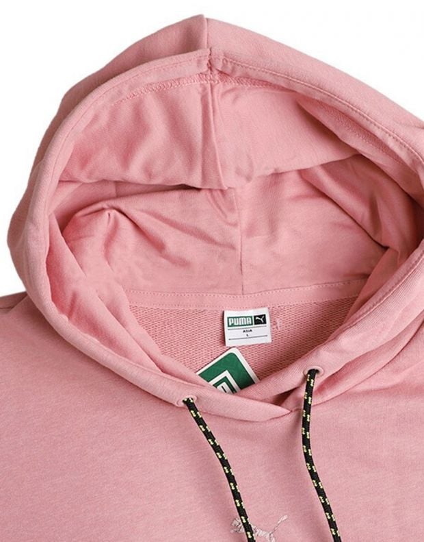 PUMA Chase Cropped Hoodie Pink - 595935-14 - 4