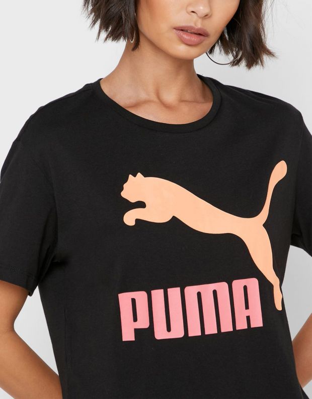 PUMA Classic Logo Tee Black - 595958-91 - 3