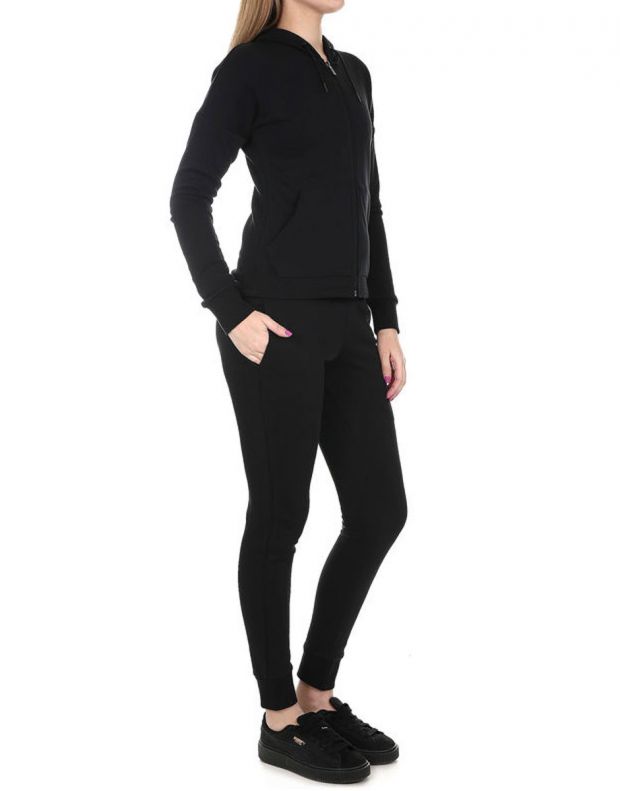 PUMA Clean Sweat Suit CL Black W - 844876-01 - 4
