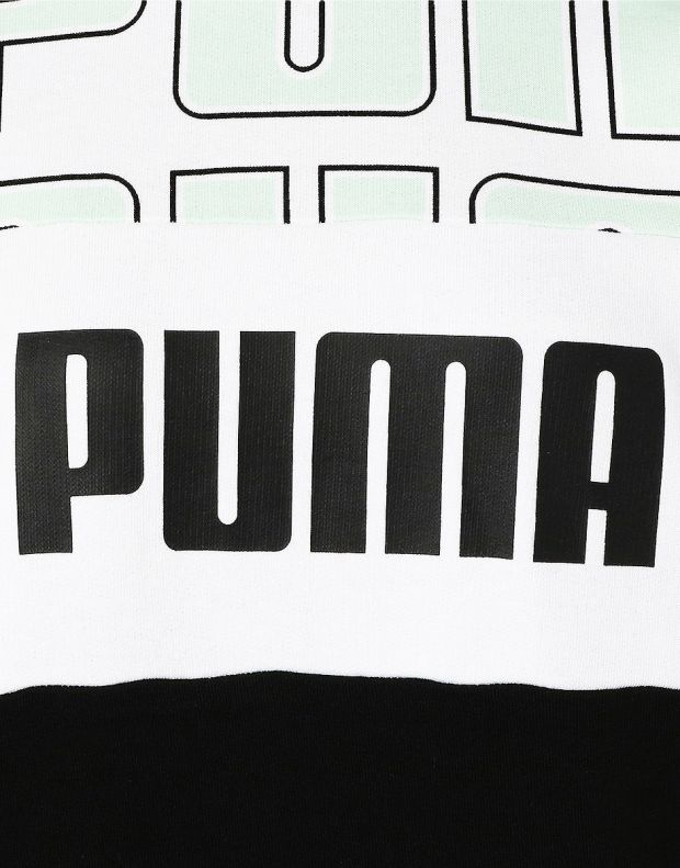 PUMA Crew AOP Sweatshirt Black/White - 597323-32 - 5
